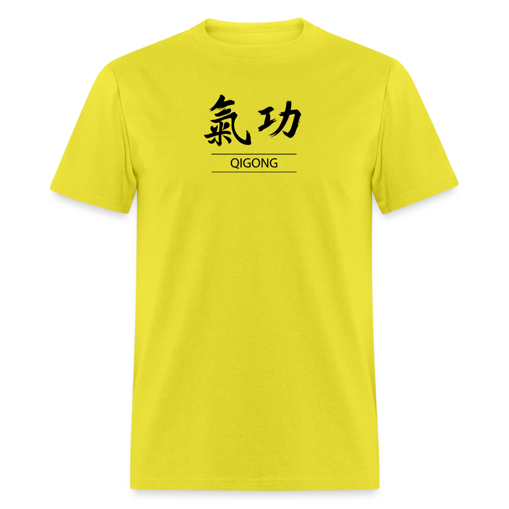 Qigong Kanji Men's T-Shirt - yellow