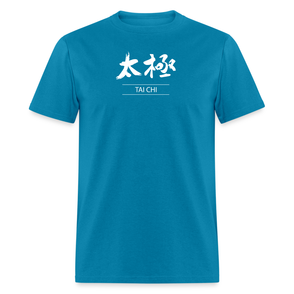 Tai Chi Kanji Men's T-Shirt - turquoise
