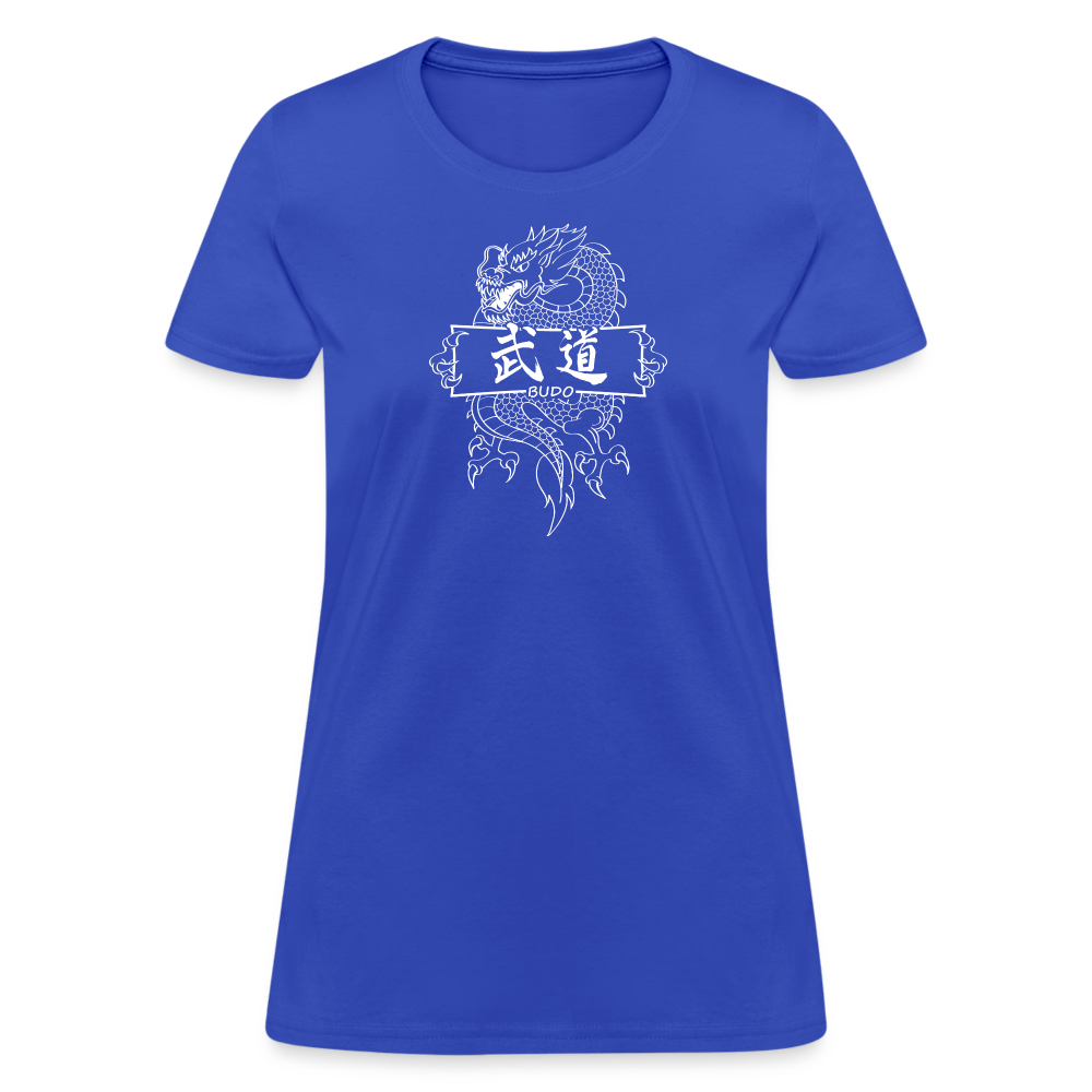 Dragon Budo Women's T-Shirt - royal blue