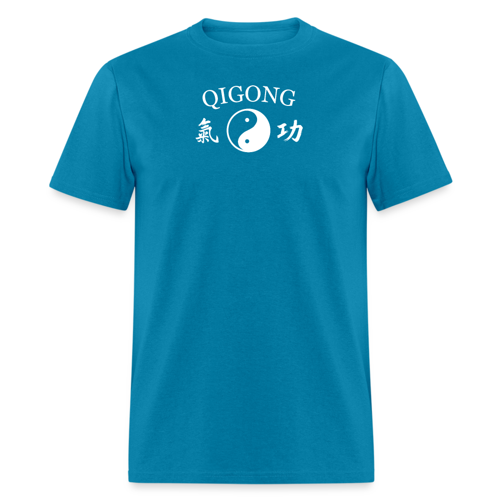 Qigong Kanji Men's T-Shirt - turquoise