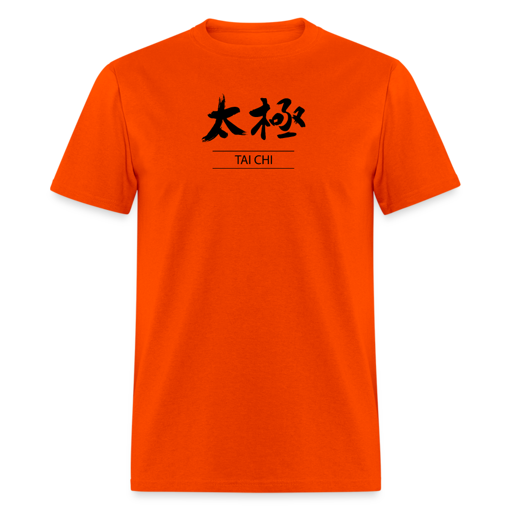 Tai Chi Kanji Men's T-Shirt - orange