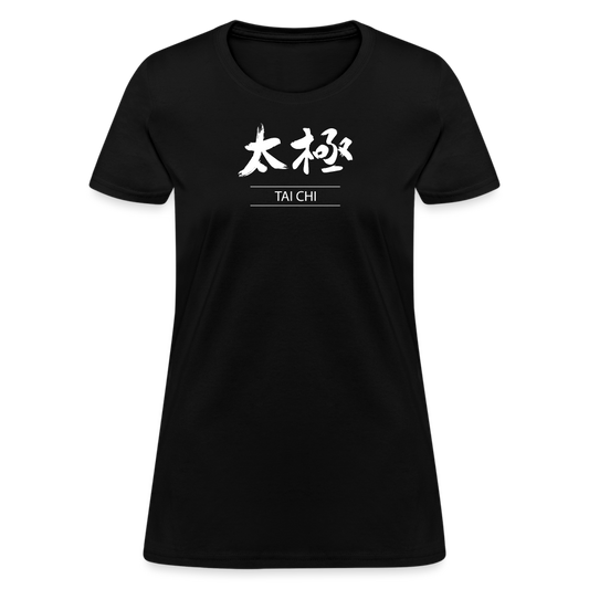 Tai Chi Kanji Women's T-Shirt - black