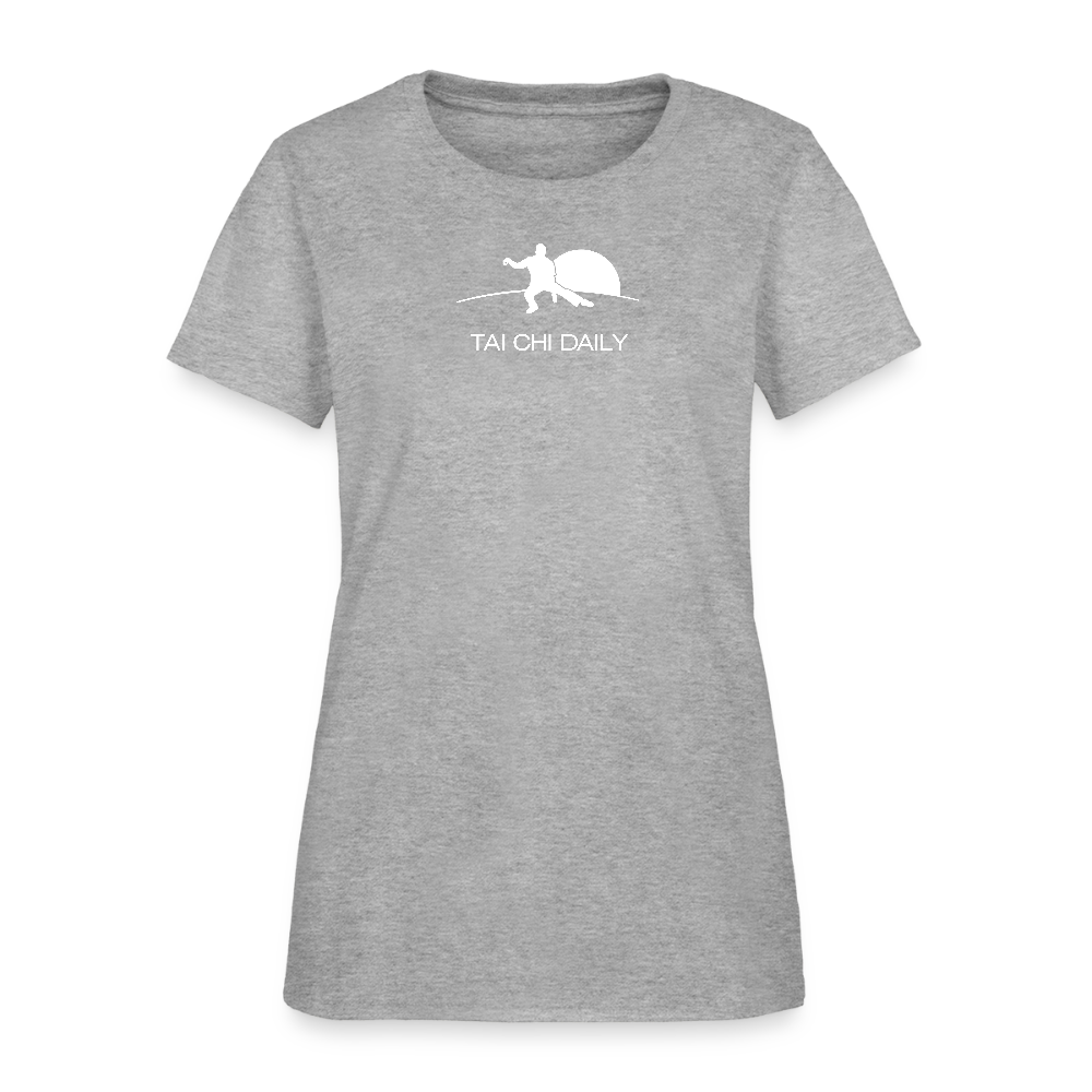 Tai Chi Daily Women's T-Shirt - heather gray