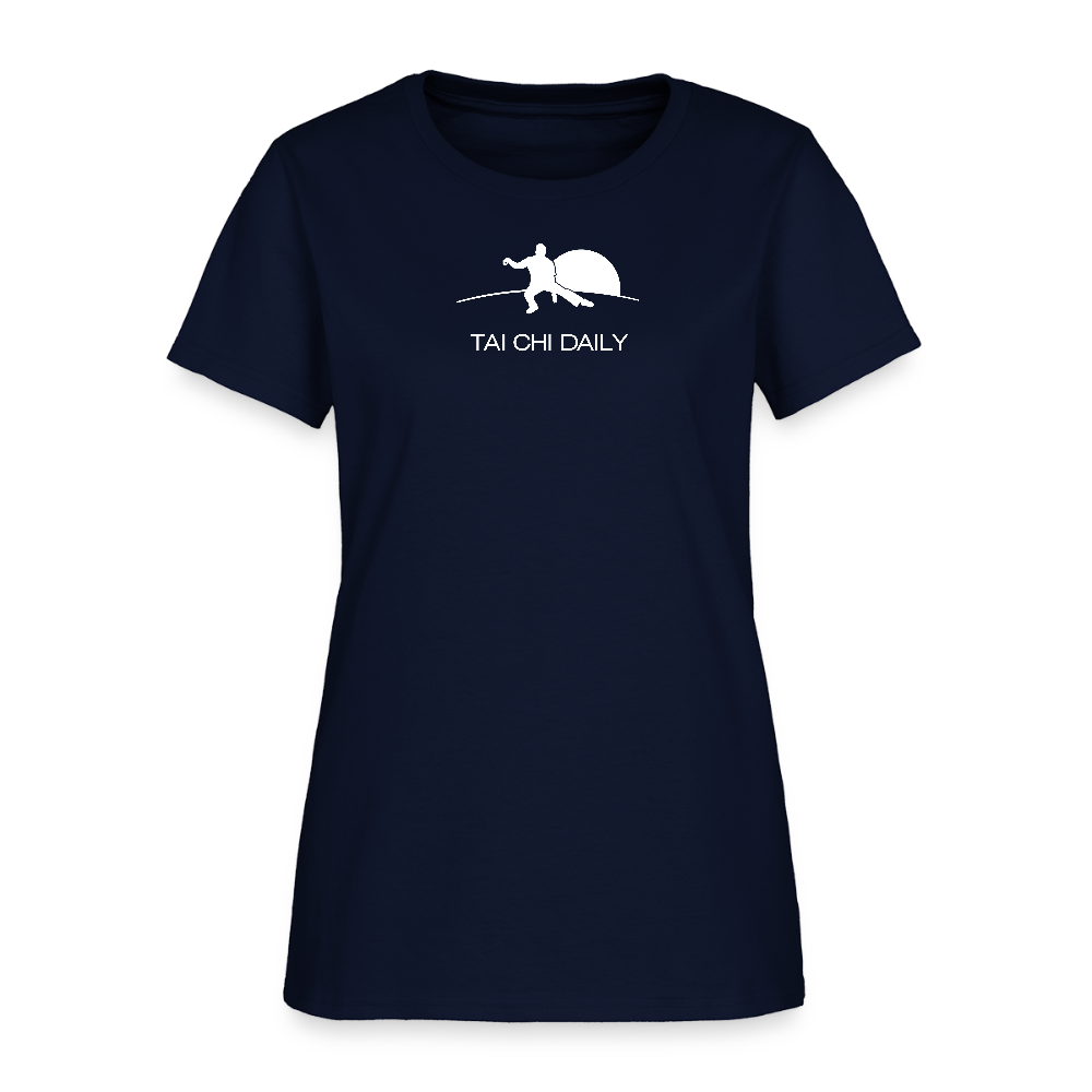 Tai Chi Daily Women's T-Shirt - navy