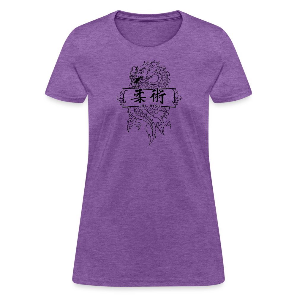 Dragon Jiu-Jitsu Women's T Shirt - purple heather