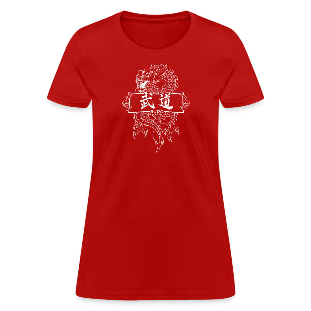 Dragon Budo Women's T-Shirt - red