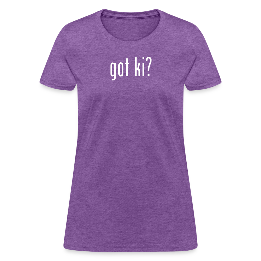 Got Ki? Women's T-Shirt - purple heather