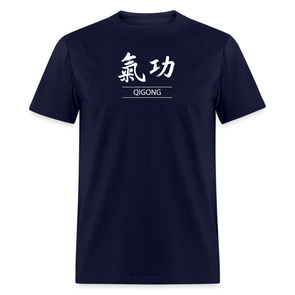 Qigong Kanji Men's T-Shirt - navy