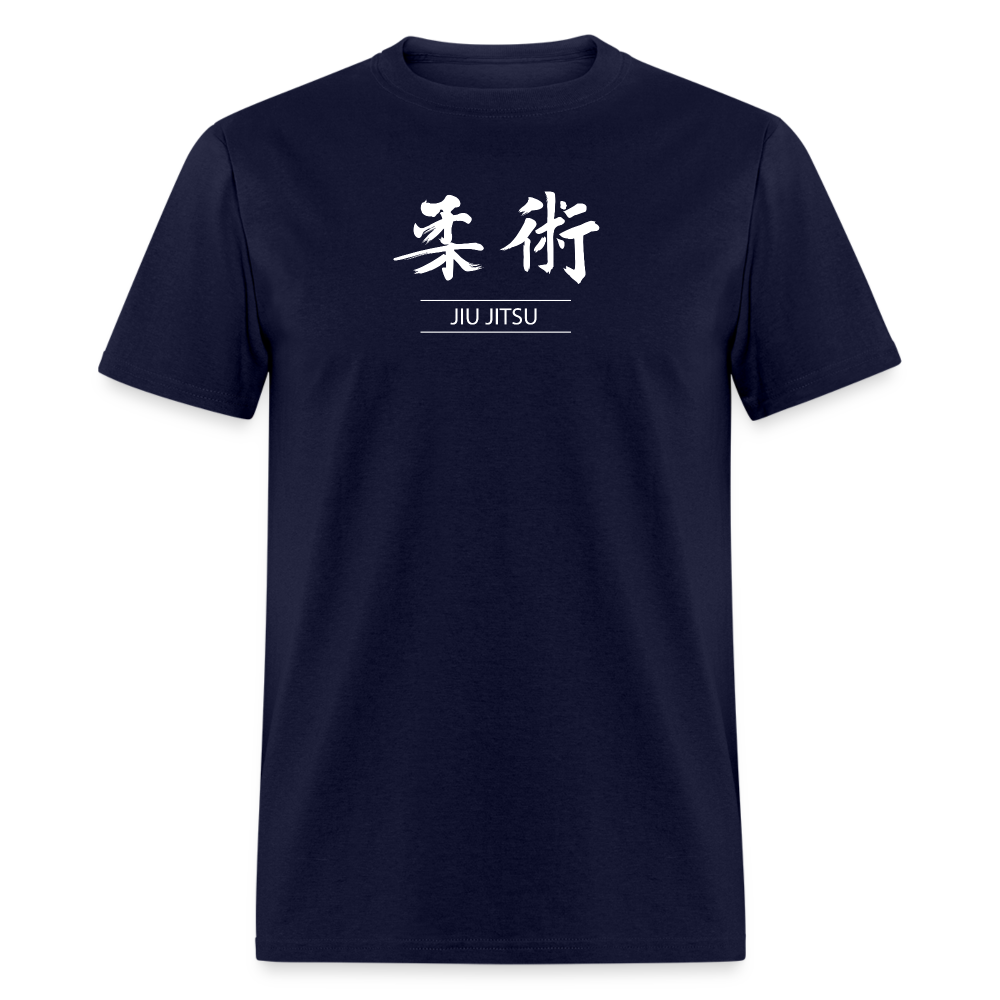 Jiu-Jitsu Kanji Men's T-Shirt - navy