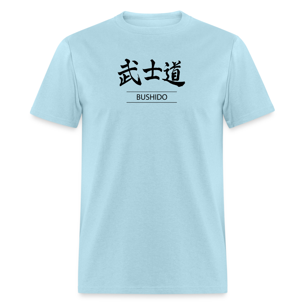 Bushido Kanji Men's T Shirt - powder blue