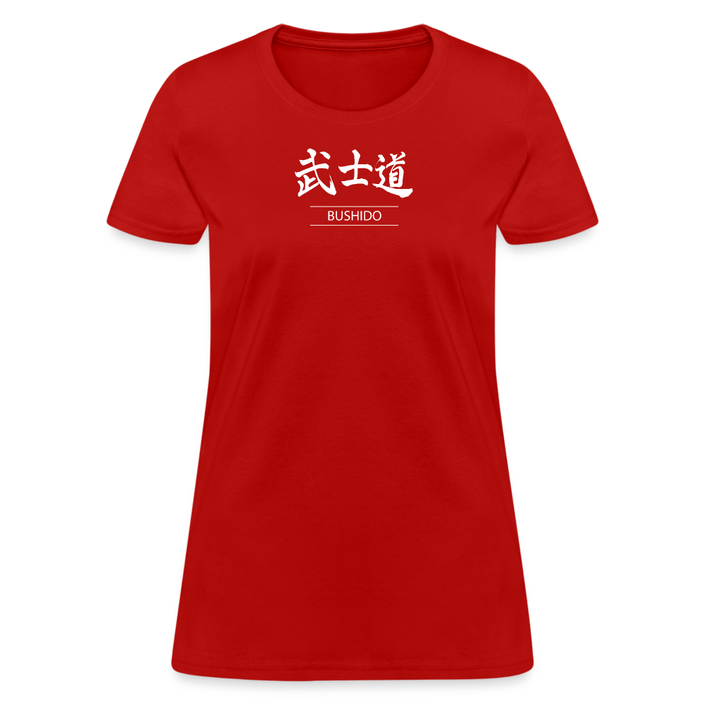 Bushido Women's T Shirt - red
