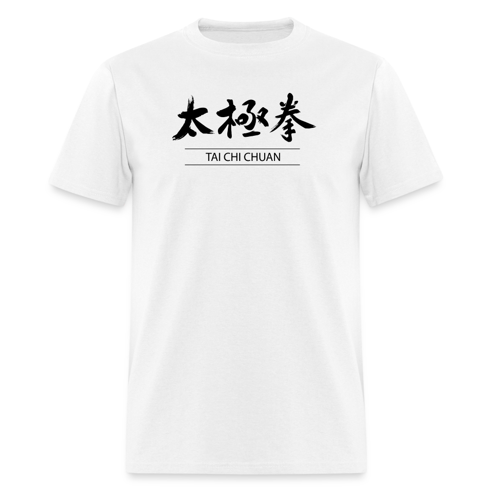 Tai Chi Chuan Kanji Men's T-Shirt - white