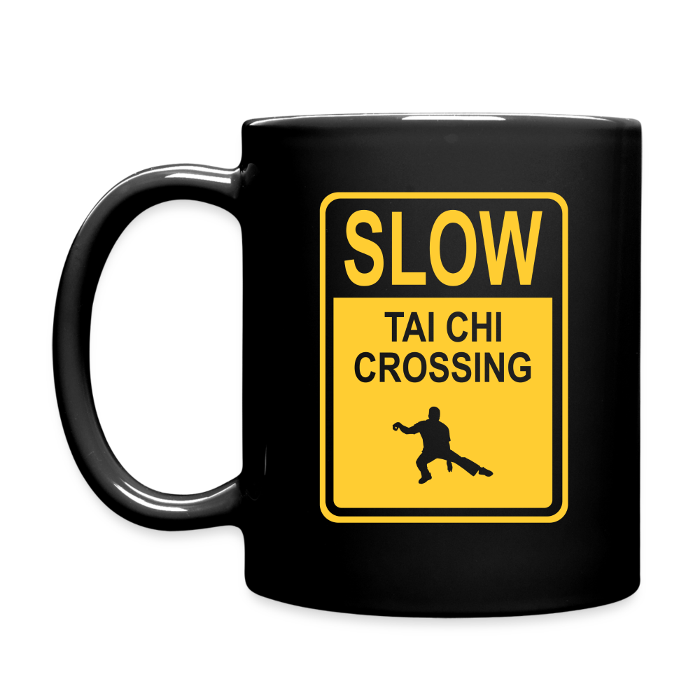 Tai Chi Crossing Coffee Mug - black