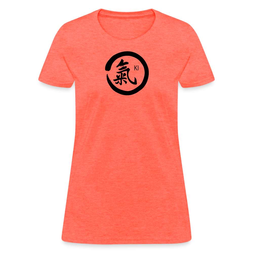 Ki Kanji Women's T Shirt - heather coral