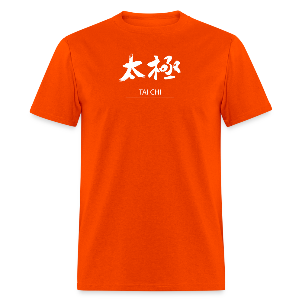 Tai Chi Kanji Men's T-Shirt - orange