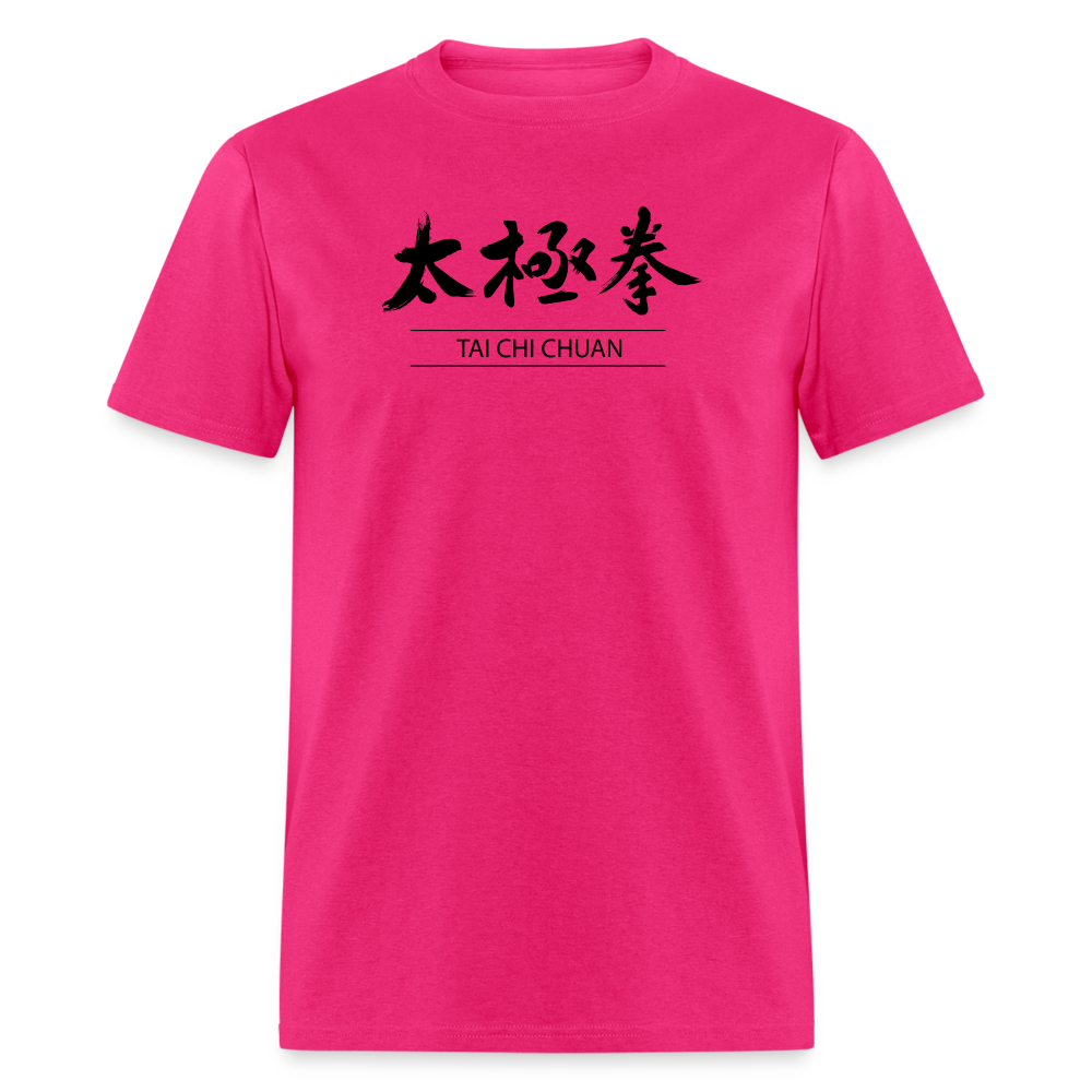 Tai Chi Chuan Kanji Men's T-Shirt - fuchsia