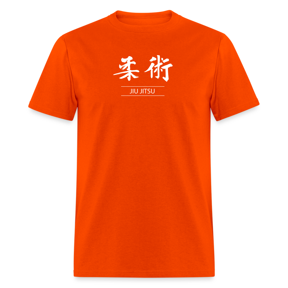 Jiu-Jitsu Kanji Men's T-Shirt - orange