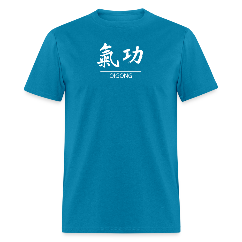 Qigong Kanji Men's T-Shirt - turquoise