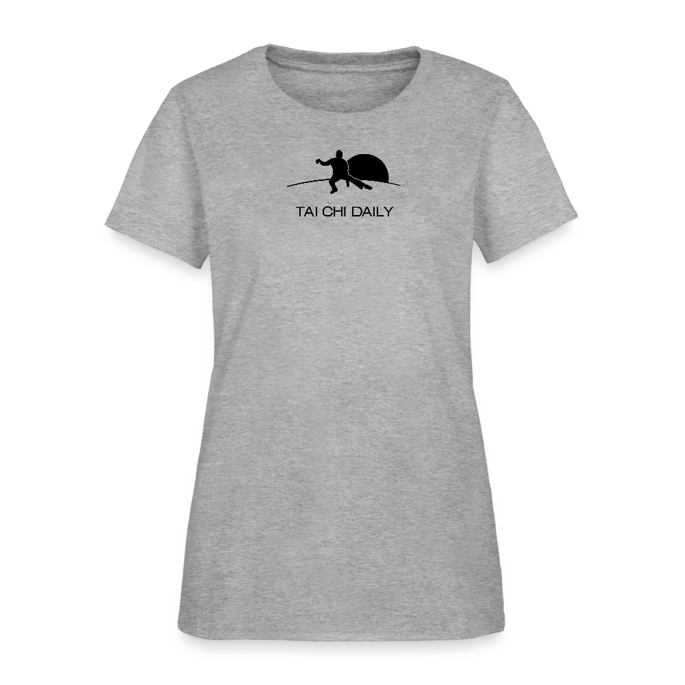 Tai Chi Daily Women's T-Shirt - heather gray