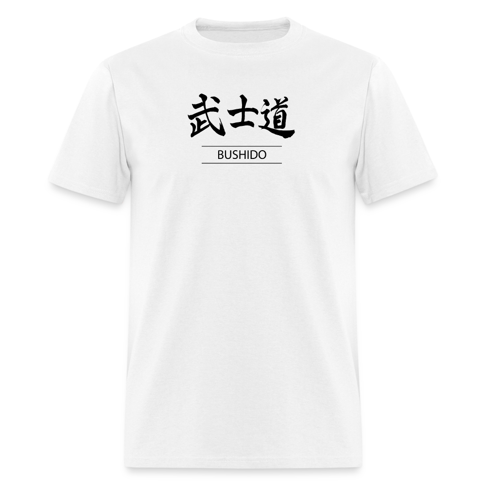 Bushido Kanji Men's T Shirt - white