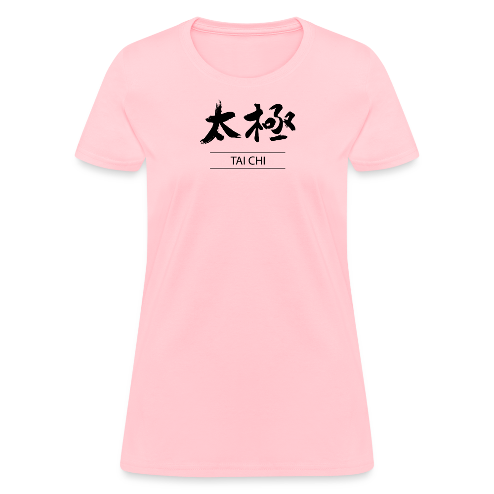 Tai Chi Kanji Women's T-Shirt - pink