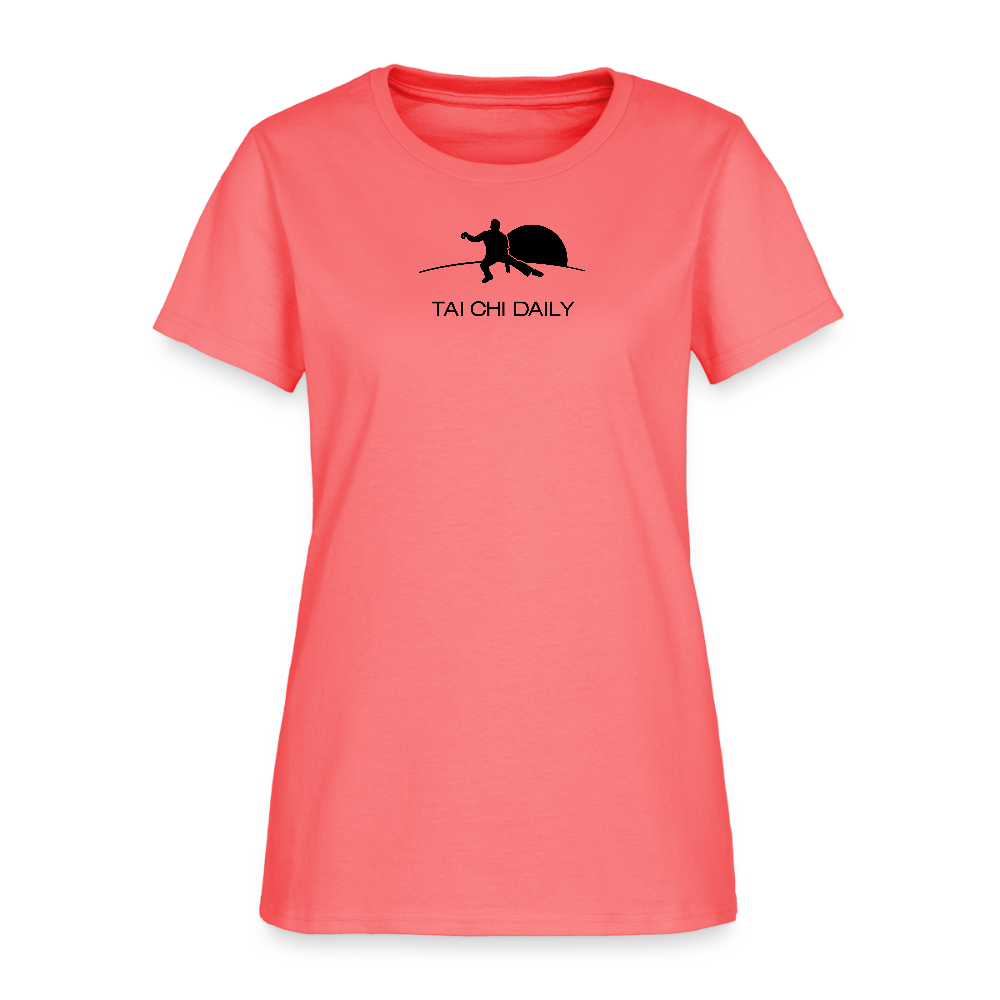 Tai Chi Daily Women's T-Shirt - coral