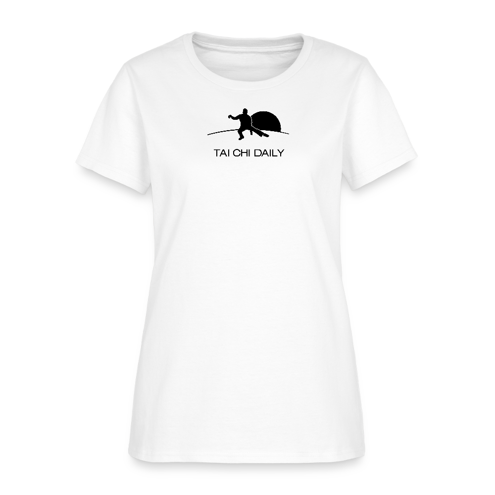Tai Chi Daily Women's T-Shirt - white