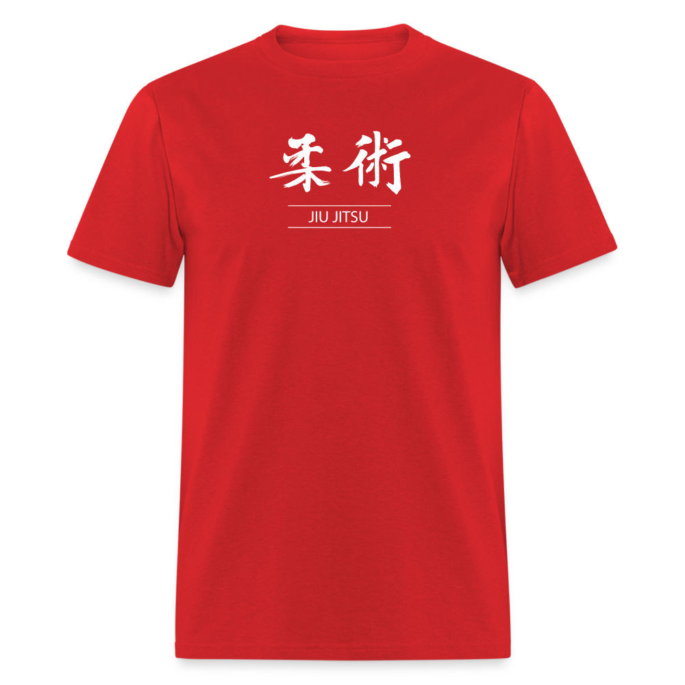 Jiu-Jitsu Kanji Men's T-Shirt - red