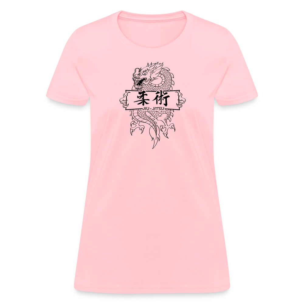 Dragon Jiu-Jitsu Women's T Shirt - pink