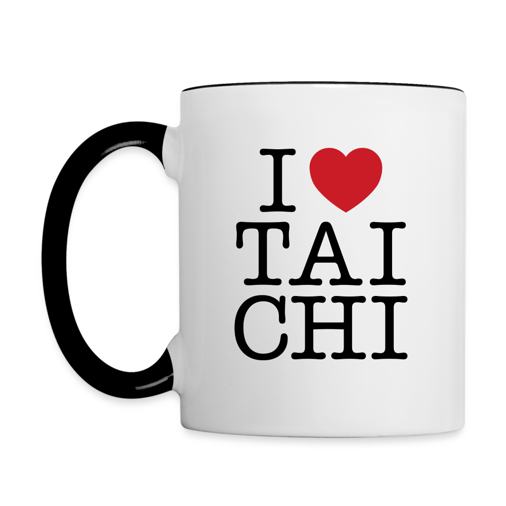 I Love Tai Chi Coffee Mug - white/black