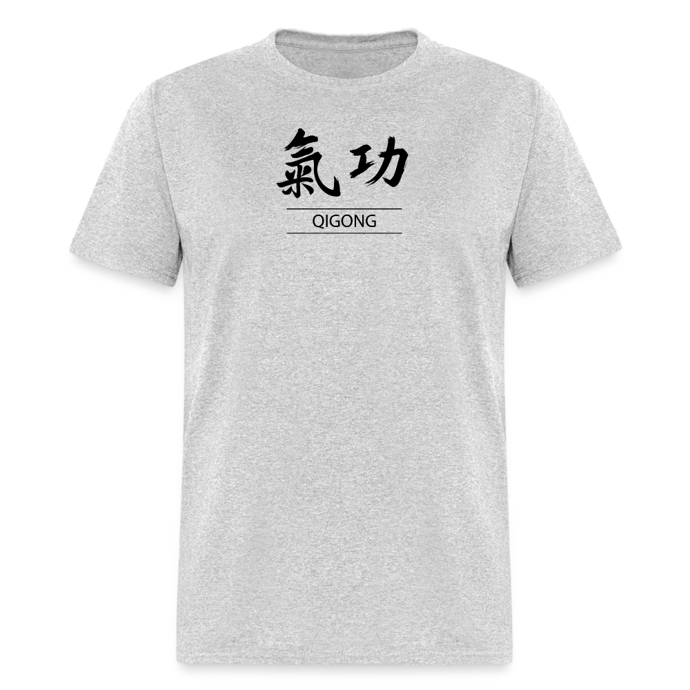 Qigong Kanji Men's T-Shirt - heather gray