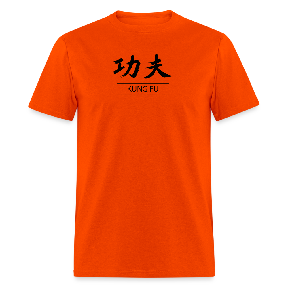 Kung Fu Kanji Men's T-Shirt - orange
