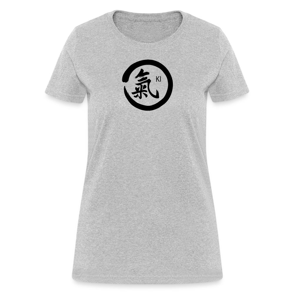 Ki Kanji Women's T Shirt - heather gray