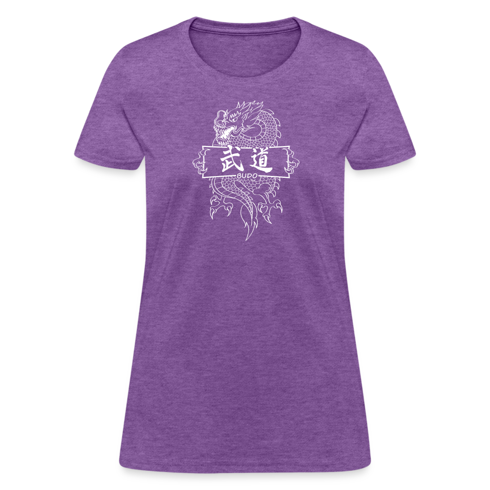 Dragon Budo Women's T-Shirt - purple heather