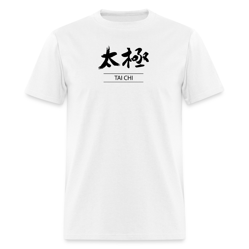 Tai Chi Kanji Men's T-Shirt - white