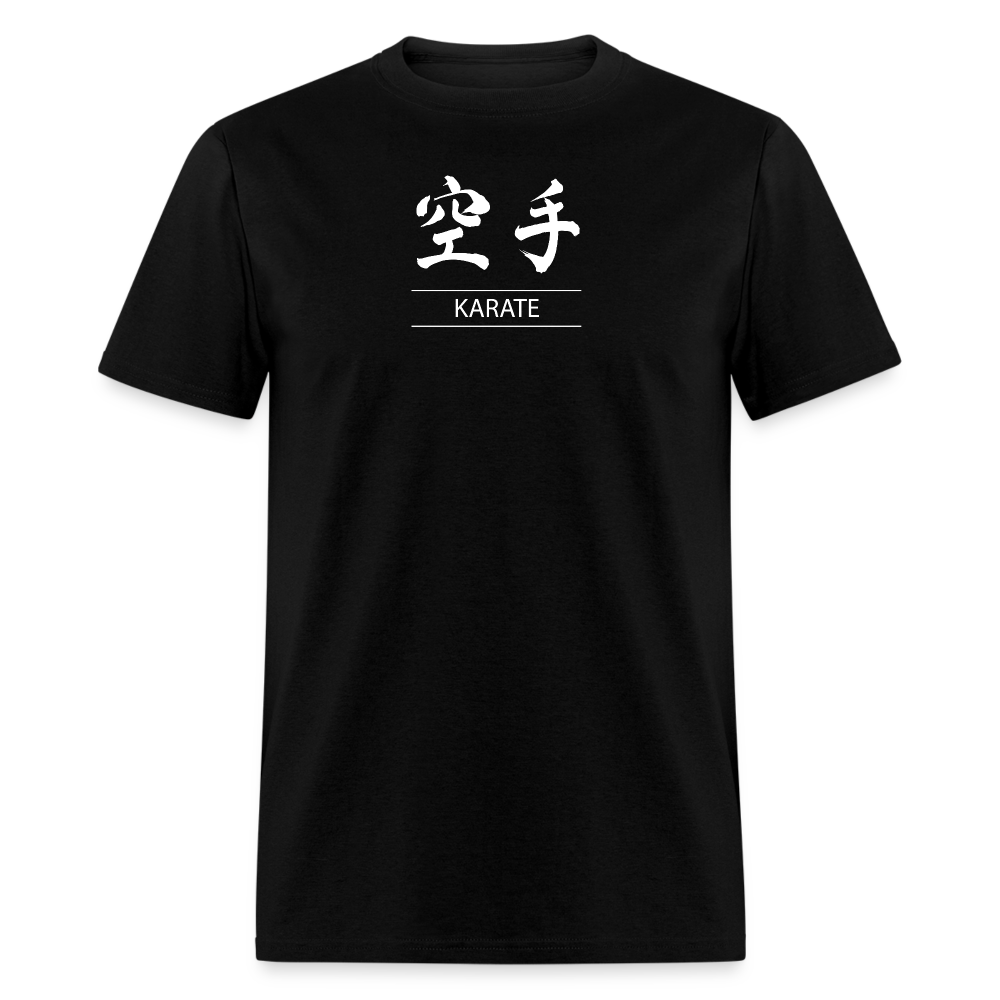 Karate Kanji Men's T-Shirt - black