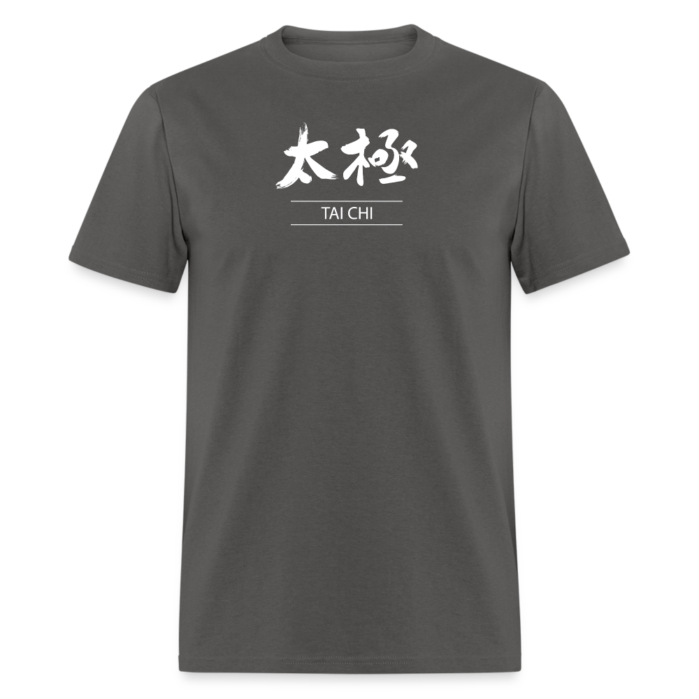 Tai Chi Kanji Men's T-Shirt - charcoal