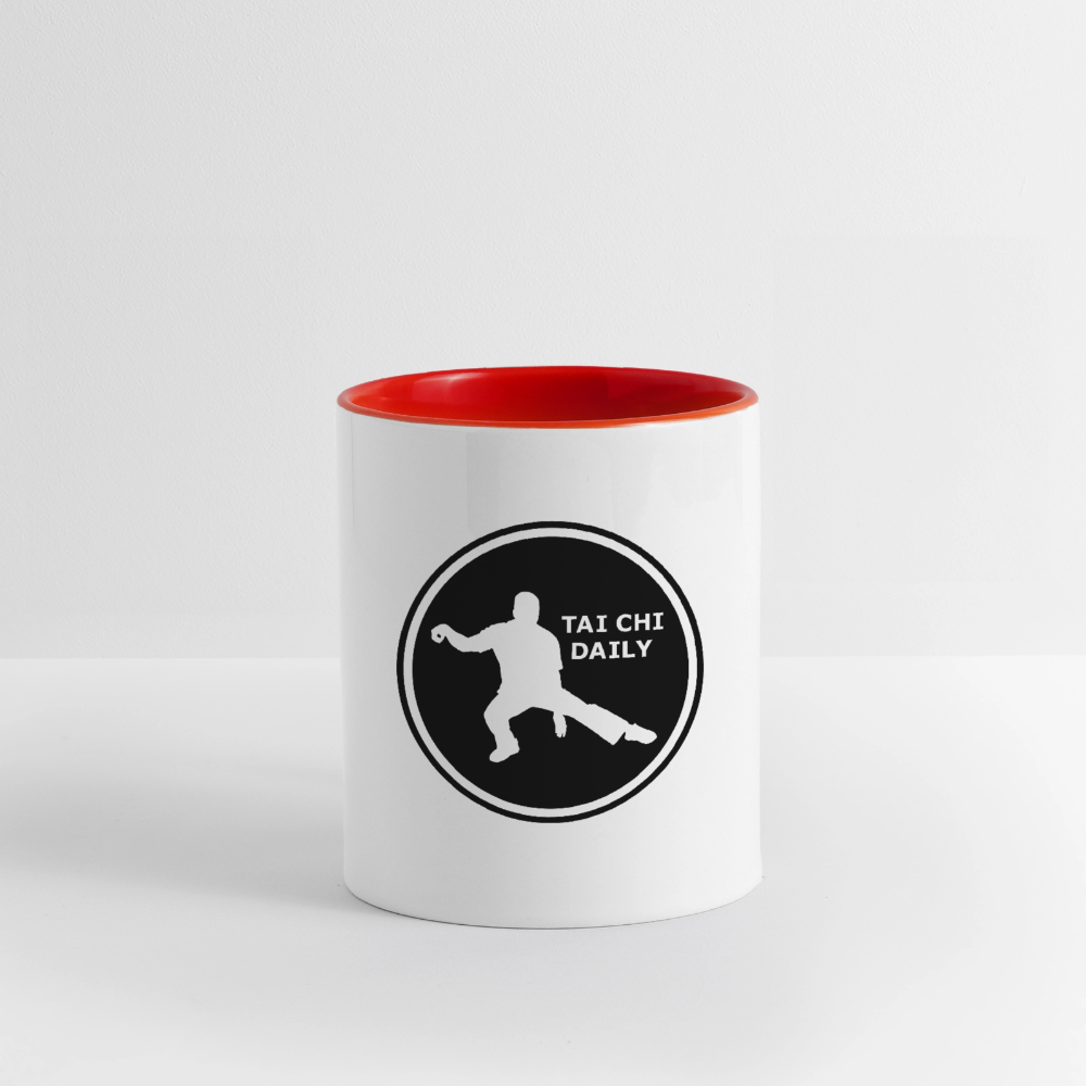 Tai Chi Daily™ Mug - white/red