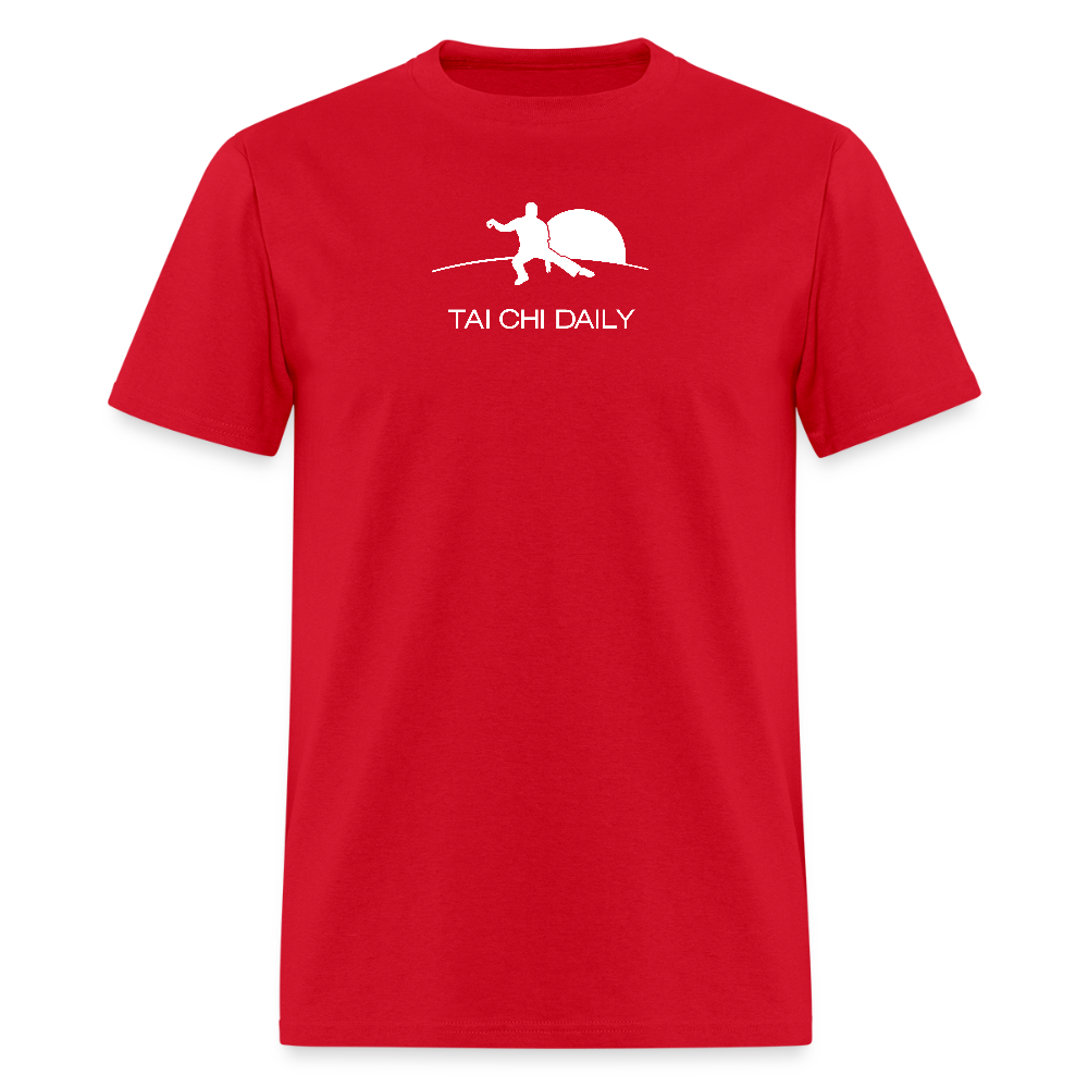 Tai Chi Daily Men's T-Shirt - red