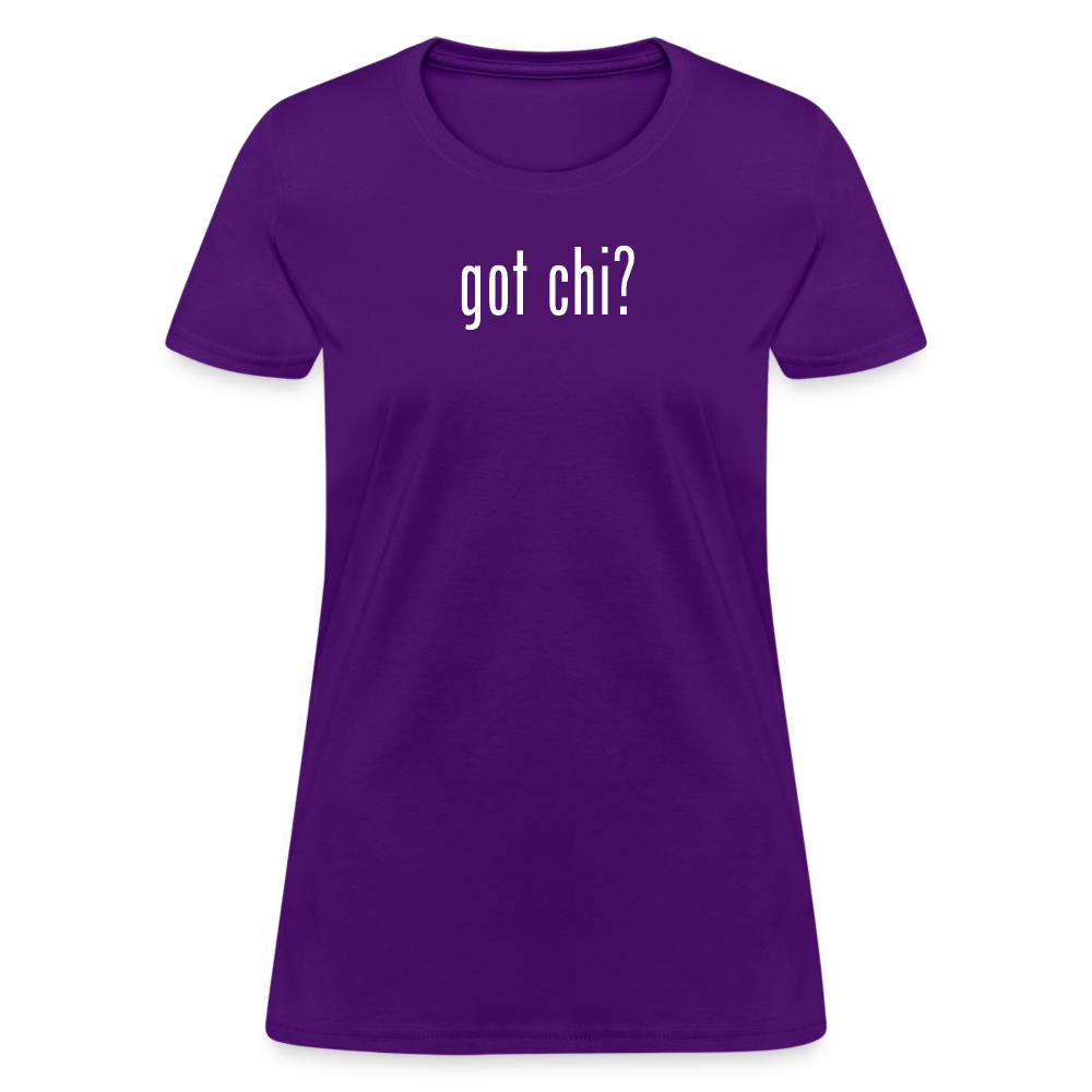 Got Chi? Women's T-Shirt - purple