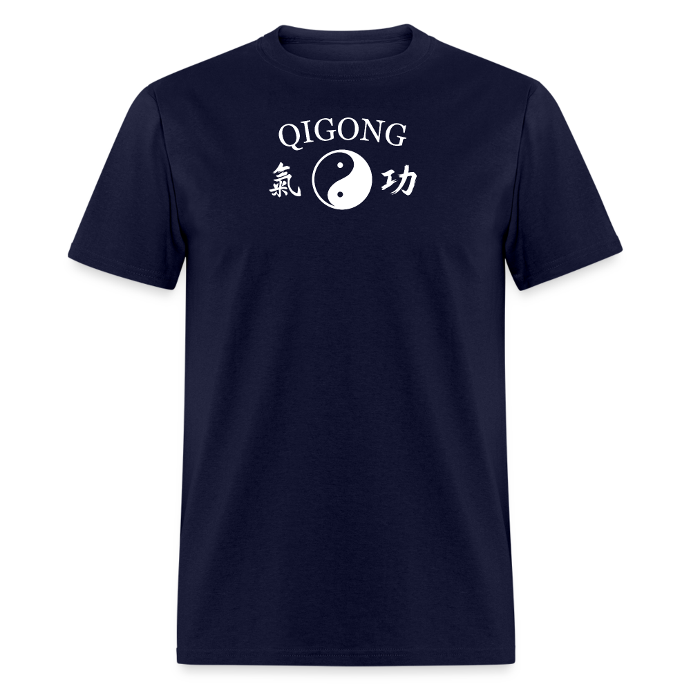 Qigong Kanji Men's T-Shirt - navy