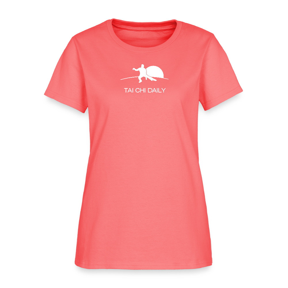 Tai Chi Daily Women's T-Shirt - coral